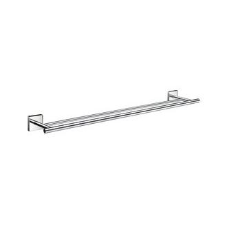 Smedbo RK3364 24 in. Double Towel Bar in Polished Chrome from the House Collection